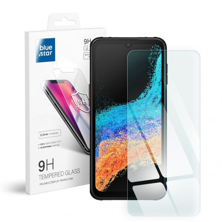 Tvrzené sklo Blue Star 9H na Samsung Galaxy Xcover 6 Pro 5G Průhledný