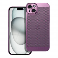 Kryt Breezy na Apple iPhone 15 Plus Fialový (Purple)