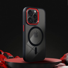 Kryt Color Edge Mag na Apple iPhone 15 Plus MagSAFE  Černý