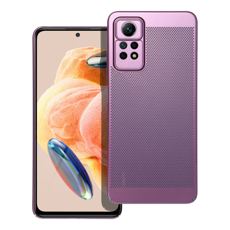Kryt Breezy na XIAOMI Redmi Note 12 Pro 4G Fialový (Purple)