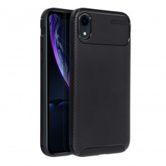 Kryt CARBON PREMIUM na Apple iPhone XR Elegantní Černý