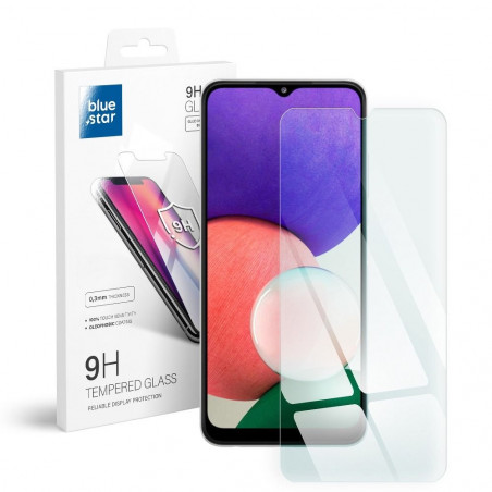 Tvrzené sklo Blue Star 9H na Samsung Galaxy A02 Průhledný