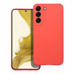 Kryt Silicone na Samsung Galaxy S22 Elegantní  Broskvový