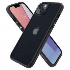 Kryt Spigen Ultra Hybrid na Apple iPhone 14 Křišťálově čistý Černá mrazivá