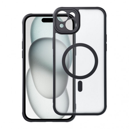 Kryt Matte Mag Cove na Apple iPhone 15 Plus MagSAFE  Černý