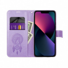 Peněženkové pouzdro MEZZO Book na Samsung Galaxy A16 Fialový (Purple)
