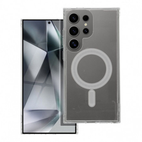 Kryt Clear Mag Cover na Samsung Galaxy A26 MagSAFE Průhledný