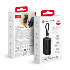 Forcell Power bank F-ENERGY F10K4 10 000 mAh PD QC3.0 černá