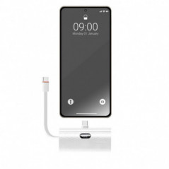 Forcell Power bank F-Energy Power Plug F5K3 5 000mAh pro typ C PD 20W bílá