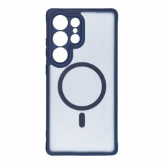 Kryt Matte Mag Cove na Samsung Galaxy S25 Ultra MagSAFE  Modrý