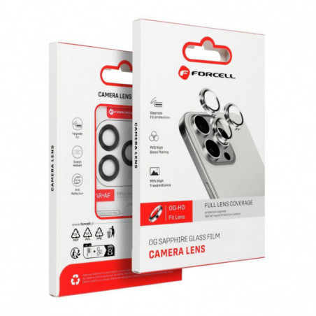 Tvrzené sklo  Forcell 9H na Samsung Galaxy S24 Průhledný