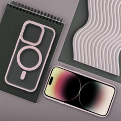 Kryt Matte Mag Cove na Samsung Galaxy S25 MagSAFE  Růžový