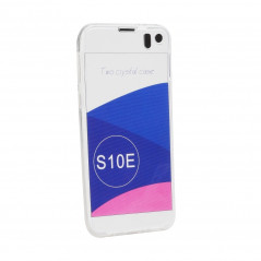 360 Ultra Slim Front+Back na Samsung Galaxy S20 FORCELL Silikonové pouzdro Průhledný